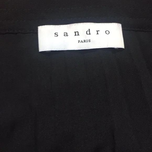 NWT Sandro Leave Lace Midi Wrap Skirt - Picture 5 of 11